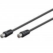 Cavo Antenna Maschio/Femmina 1,5 mt Nero