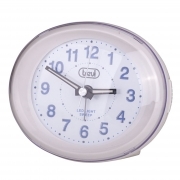 Orologio Al Quarzo Con Sveglia Bianco