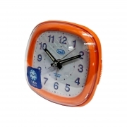 Orologio Arancione Al Quarzo Con Sveglia