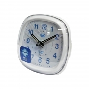 Orologio Bianco Al Quarzo Con Sveglia