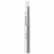 Cavo Coassiale RP65B Doppia Schermatura 6,6 mm In Rame 40 Metri
