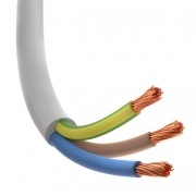 Cavo Elettrico Tripolare Tondo 3x1,50mm In Rame 20 Metri