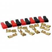 Kit Prese Faston Passo 6,3mm Con Coprifaston