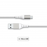 Cavo USB Rinforzato Da USB a Micro USB 2.1A 1,2 Metri