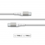 Cavo USB Type-C Rinforzato Da USB-C a USB-C 3A 2 Metri