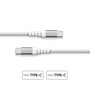 Cavo USB Rinforzato Da USB-C a USB-C 3A 1,2 Metri