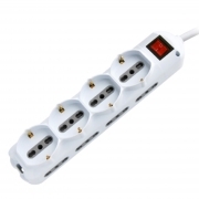 Multipresa 12 Posti 10-16A Schuko Con Interruttore