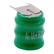 BATTERIA RICARICABILE NI-MH 3,6V 80MAH 3 PIN GBC