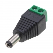 5 Adattatori Presa DC 5,5 x 2,1 a Morsetti