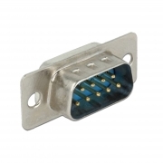 Connettore Maschio SUB-D Contatti a Saldare 9P