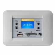 Amplificatore da incasso stereo 503 altoparlanti RTS, 30W RMS, Bianco
