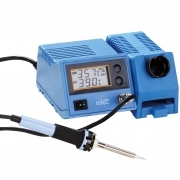 Stazione Saldante Melchioni Con Display LCD e Portasaldatore 150-450 C 48W