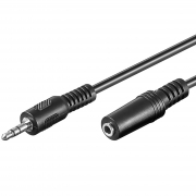Cavo Prolunga Cuffie 5 Metri Spina Jack 3,5mm - Presa Jack 3,5mm