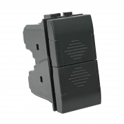 Pulsante Doppio 1P "NO" - 1P "NO" 10A 250Vac Bticino Livinglight Compatibile