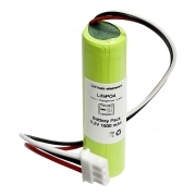 Pacco Batteria Al Litio LiFePO4 3,2V 1600mAh Per Lampade Di Emergenza Beghelli
