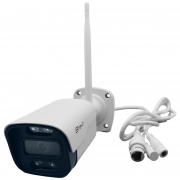 Telecamera IP Wi-Fi Fissa 1620p Per Esterno Visione Notturna a Colori Onvif 2.1