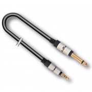 Cavo Adattatore Jack 3 Metri Da Spina 3,5mm Stereo a Spina 6,3mm Mono