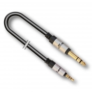 Cavo Adattatore Jack 3 Metri Da Spina 3,5mm Stereo a Spina 6,3mm Stereo