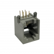 Prese RJ12 6P6C a Saldare  Per Circuito Stampato