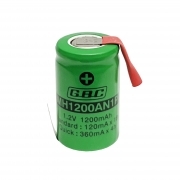 Batteria Ricaricabile 2/3AF Ni-Mh 1,2V 1200mAh