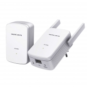 Kit Powerline Homeplug AV2 Fino a 1000Mbps e Wi-Fi 300Mbps