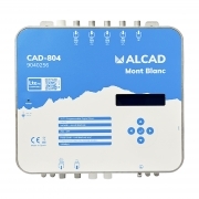 Amplificatore Multibanda 120 dBuV Ingressi 4xUHF/BIII/DAB, 1xBI/FM - 80/30dB