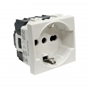 Presa Schuko 2P-T 10/16A 250Vac Bticino Matix Compatibile