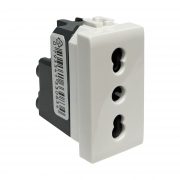Presa 2P-T 16A 250Vac Bticino Matix Compatibile