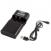 Caricatore Al Litio Universale Per Batterie Al Li-Ion/Li-Po e NiMh
