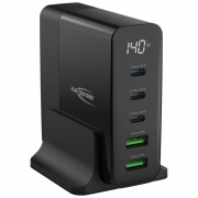 Caricatore Da Tavolo Con Display 5 Porte 140W 5Ah