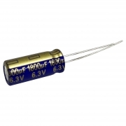 10 Condensatori Elettrolitici 6,3V 1800uF