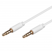 Cavo Jack 4 Poli Per Cuffie Con Microfono 3,5mm 0,6mt