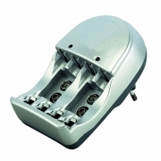 Caricabatterie Ni-MH e Ni-Cd Per Batterie AA, AAA, 9V