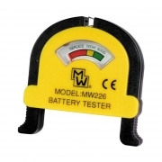 Provabatterie Universale  Per Batterie AA / AAA / C / D / 9V / Bottone