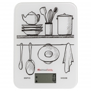Bilancia Da Cucina Digitale Con Piatto In Vetro Capacita' 8Kg