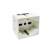 Presa Schuko 2P-T 10/16A 250Vac Gewiss Originale