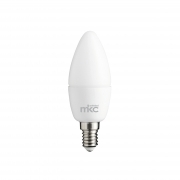 Lampadina LED Oliva C37 E14 5W Luce Fredda 6000K
