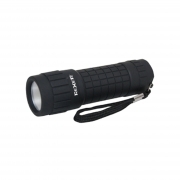 Torcia LED COB 2W In Gomma Antiscivolo Compatta