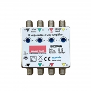 Amplificatore 4 Ingressi e 4 Uscite 105dBuV - 22dB