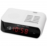 Radiosveglia  FM PLL Trevi RC 827 D Bianco