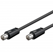 Cavo Antenna Maschio/Maschio 1,5 mt Nero